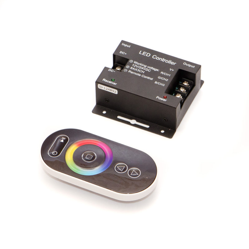 Контроллер с пультом для RGB ленты фото